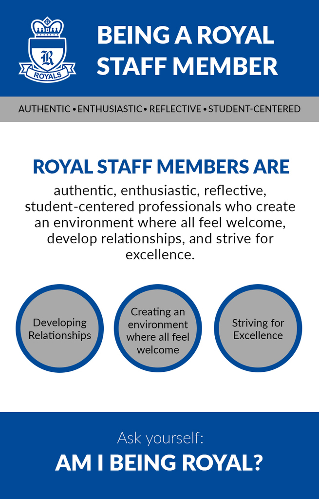Being a Royal Staff Member